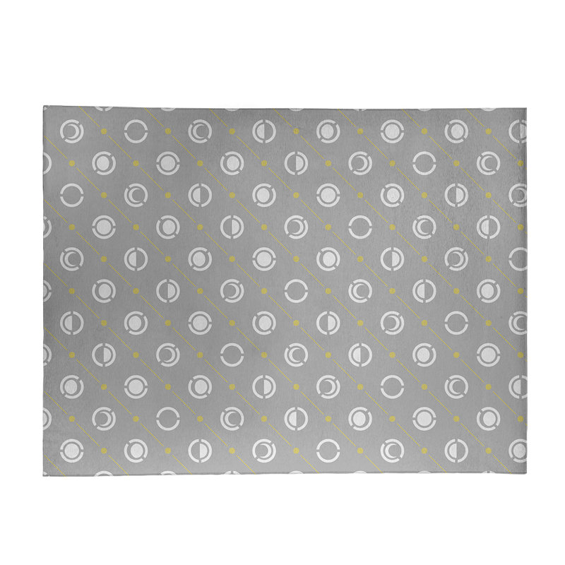 Chenille Geometric Indoor Rug, Rectangle 9' x 12'