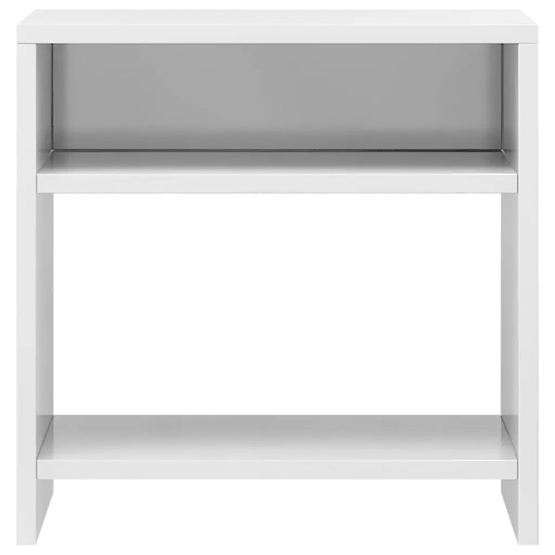 Abirad 40 cm W Bedside Table, White