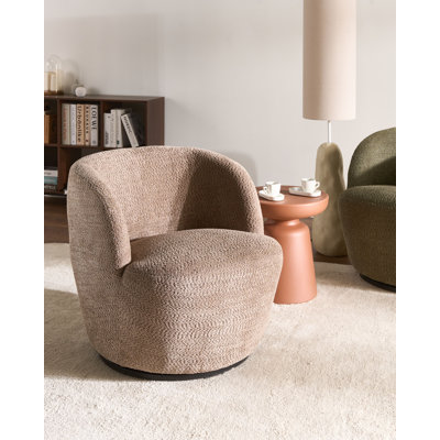 Telitha Upholstered Swivel Accent Chair