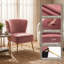 Chaise d'appoint en velours Tru-1276429200