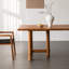 Bureau d'écriture simple brun durable en orme simple-686052967