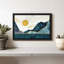 Impression sur toile Sunny Sunny Mountains-100704873