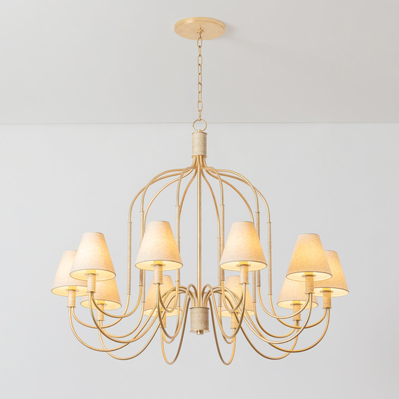 Warrensburg 10 Light Chandelier