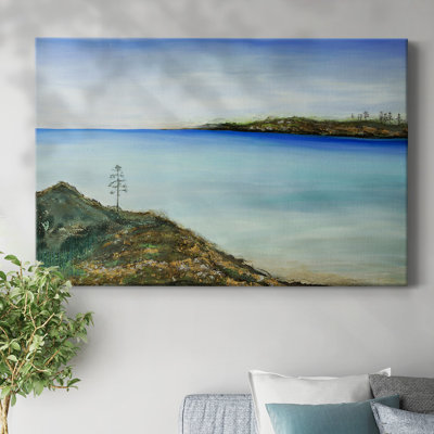 «On a Clear Day», toile tendue avec châssis