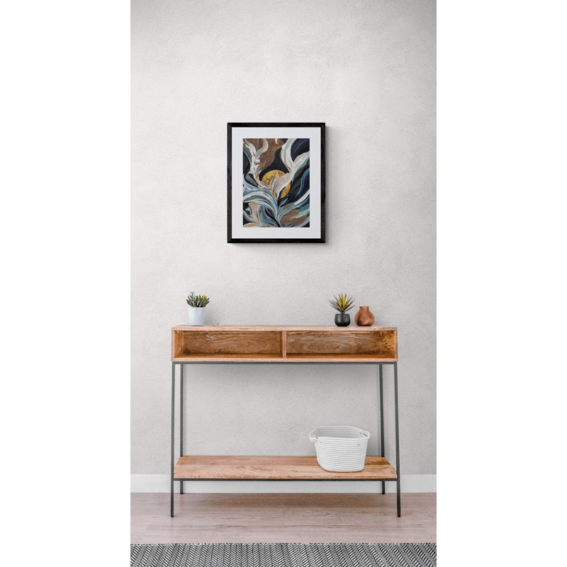 Serenade Me Print by Novi Lim, Black Framed Paper, 20" H x 16" W