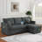 Sectional Sofa Bed-392900072-392900075