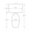 Athalie Porcelain Table Lamp-1007084467-1007084464