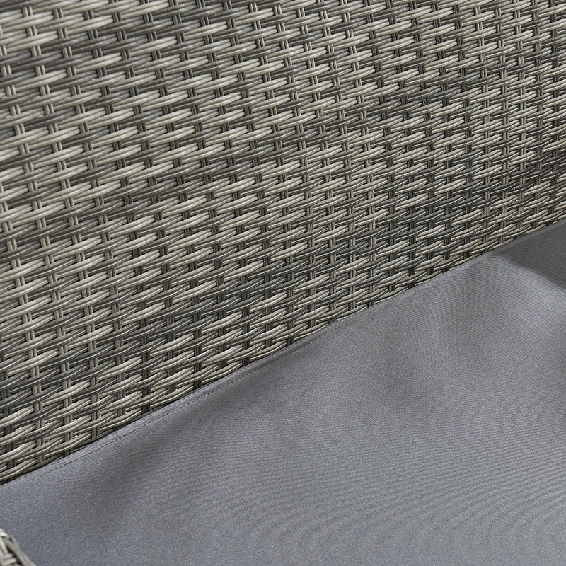 Saear 4 Seater Rattan Effect Corner Sofa Set