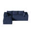 Canapé modulaire l 110 po Adame avec méridienne en L, porte-gobelets et poches de rangement - aucun assemblage requis-2130512621-2117993585