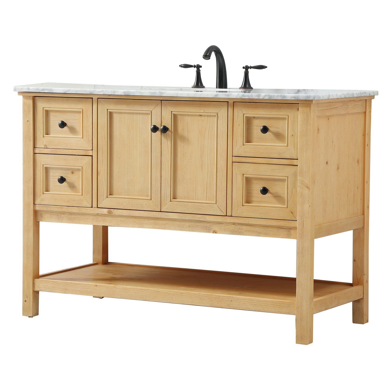 Bonsai 48'' Single Bathroom Vanity, Natural