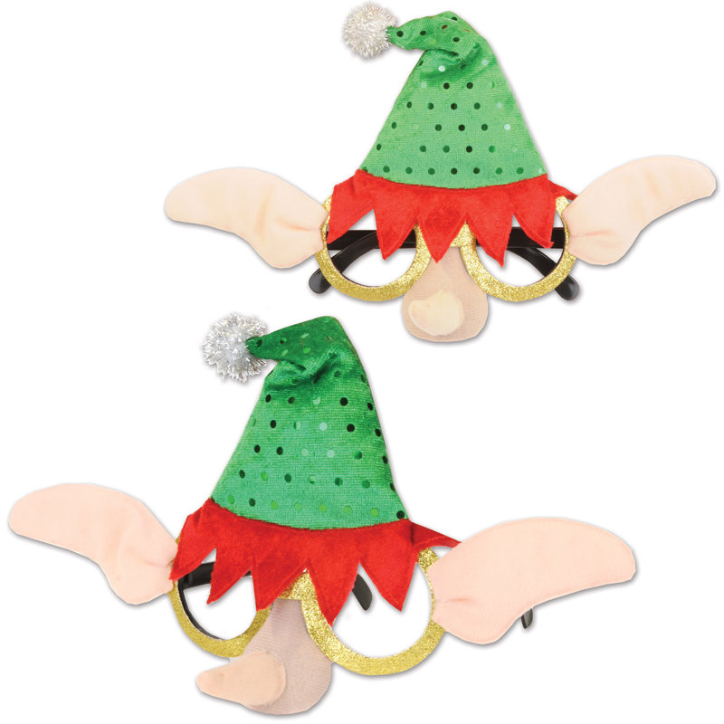 Christmas Elf Glasses