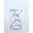 Insaf Interlocking Multi-Ring Counter Stool-20807176