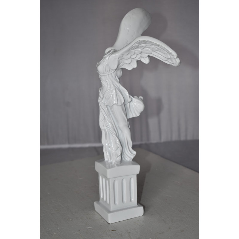 Winged Victory Nike Of Samothrace Statue Made Of Resin Size: 6" X 6" X 14"H