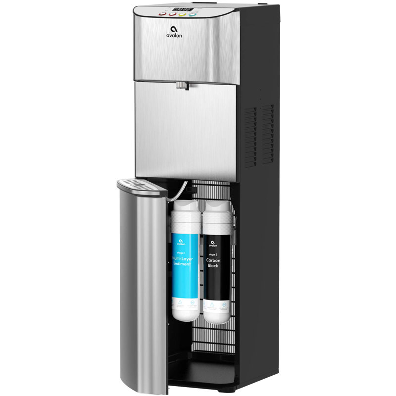 Avalon Free Standing Bottleless Electric Filtered Water Dispenser, Stainless Steel