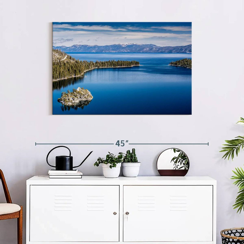 Alvord Majestic Lake Tahoe, H 24 po x l 36 po