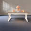 Tables de salle à manger rustiques modernes, en métal et en bois, style maison de campagne