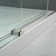 76” H Frameless Sliding Shower Door (56-60 Inch Adjustable Width) with Reversible Installation, Safety Glass, Anti-Splash Design