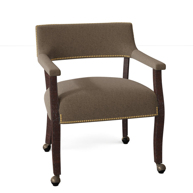 Fauteuil Thayer, Sauge 8789, Espresso, Bronze vieilli