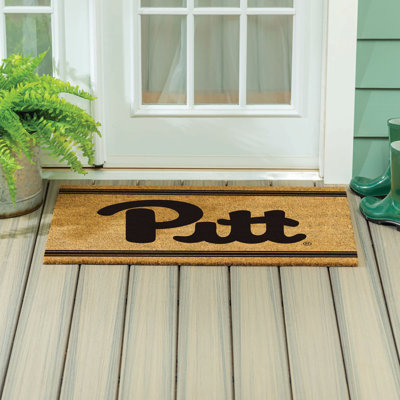 University of Pittsburgh Large One Color Coir Mat, 36"x24"