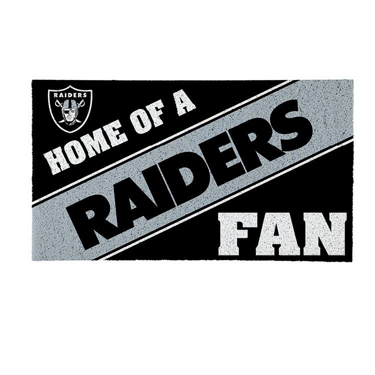 Paillasson NFL Home of a Fan Team, Raiders de Las Vegas