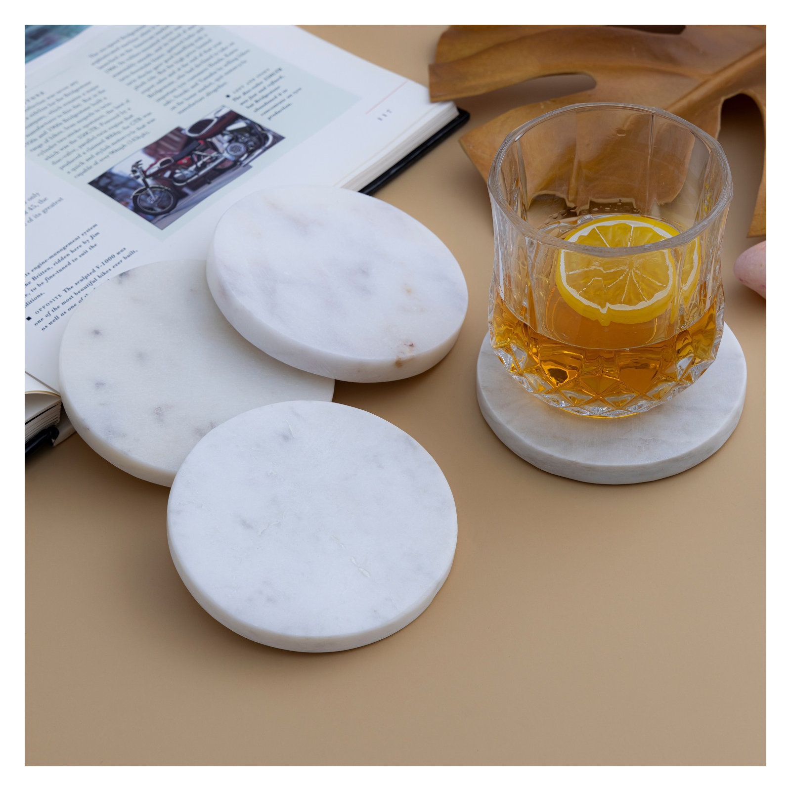 Marble Circle Coaster