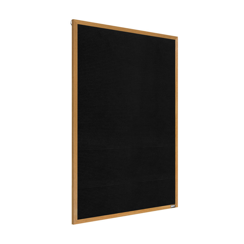 Tableau mural encadré, H 36 po x l 24 po, Chêne