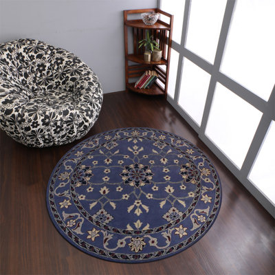 Tapis ronds touffetés à la main Dhamani