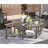 Bashira Glass Top End Table