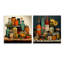 Modern Condiments Fusion - Ensemble de 2 verres muraux en acrylique-1875985091