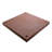 UDECX 40" L x 40" W Composite Interlocking Surface Pad - Red Cedar-12635604
