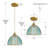 1- Light Kitchen Island Pendant Light