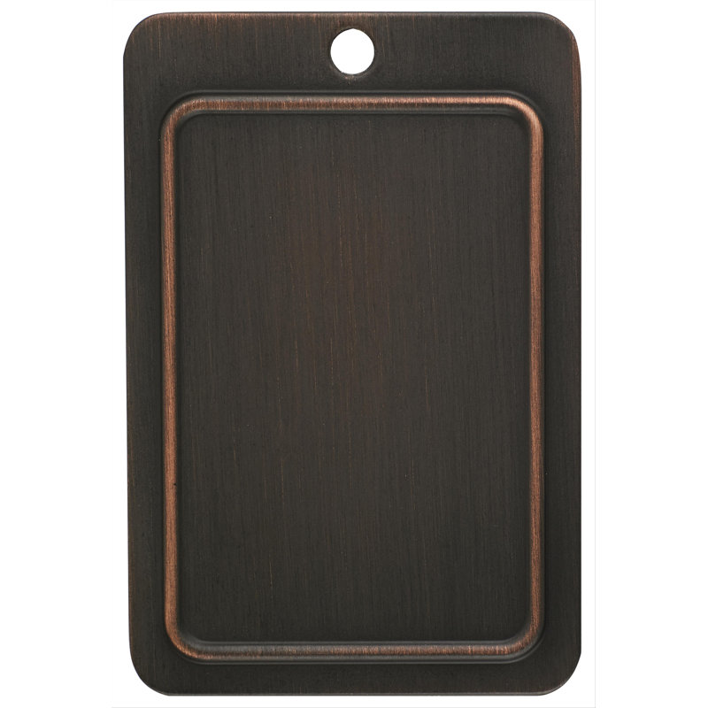 Modern Satin Nickel and Oil-Rubbed Bronze T-Handle Cabinet Knob