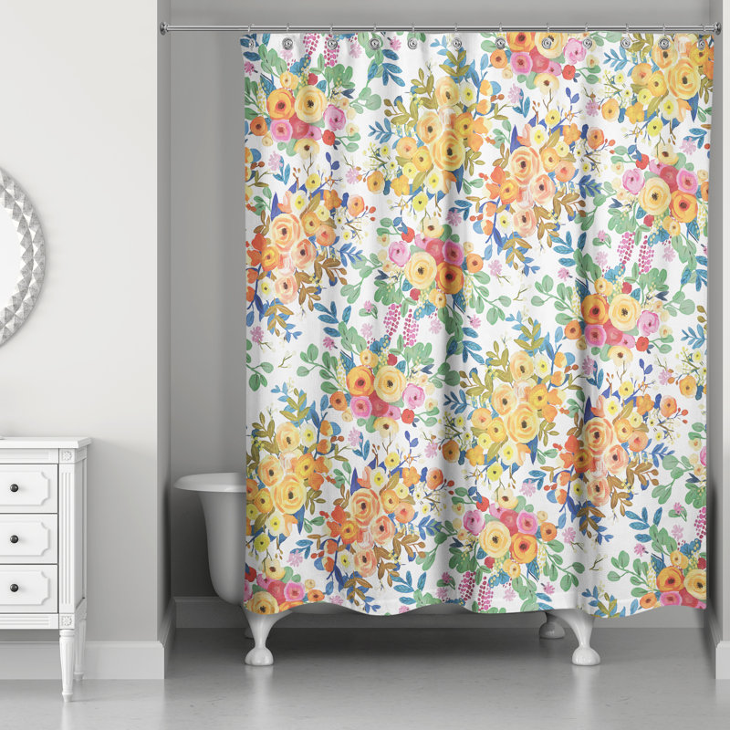 Floral Shower Curtain