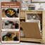 Armoire poubelle inclinable avec tiroirs 13 gallons-125377050