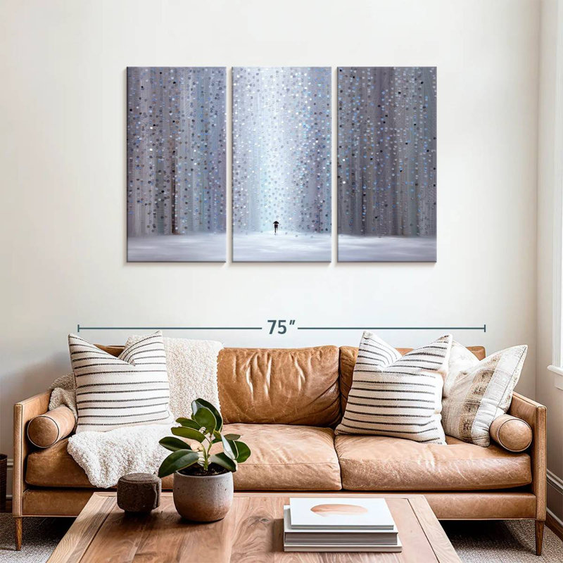 Avery Rainy Stroll II, 36" H x 57" W