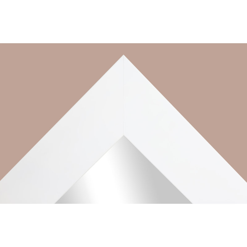 Gollu Engineered Wood Mirror, White , 66" x 31"