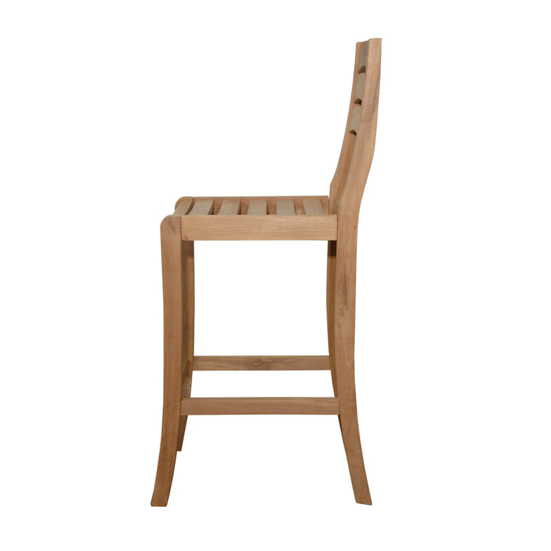 Mandalay Outdoor Teak Bar Stool