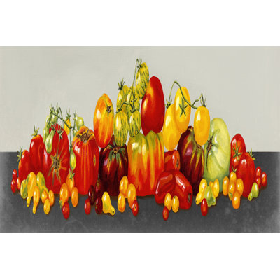 Tomato Display - Wrapped Canvas Painting
