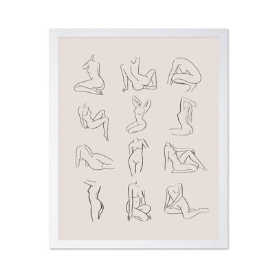 Croquis de femmes nues