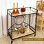 Chariot-bar Talar en métal simplement assemblé avec SEULEMENT 4 vis-1689069747-1689069746