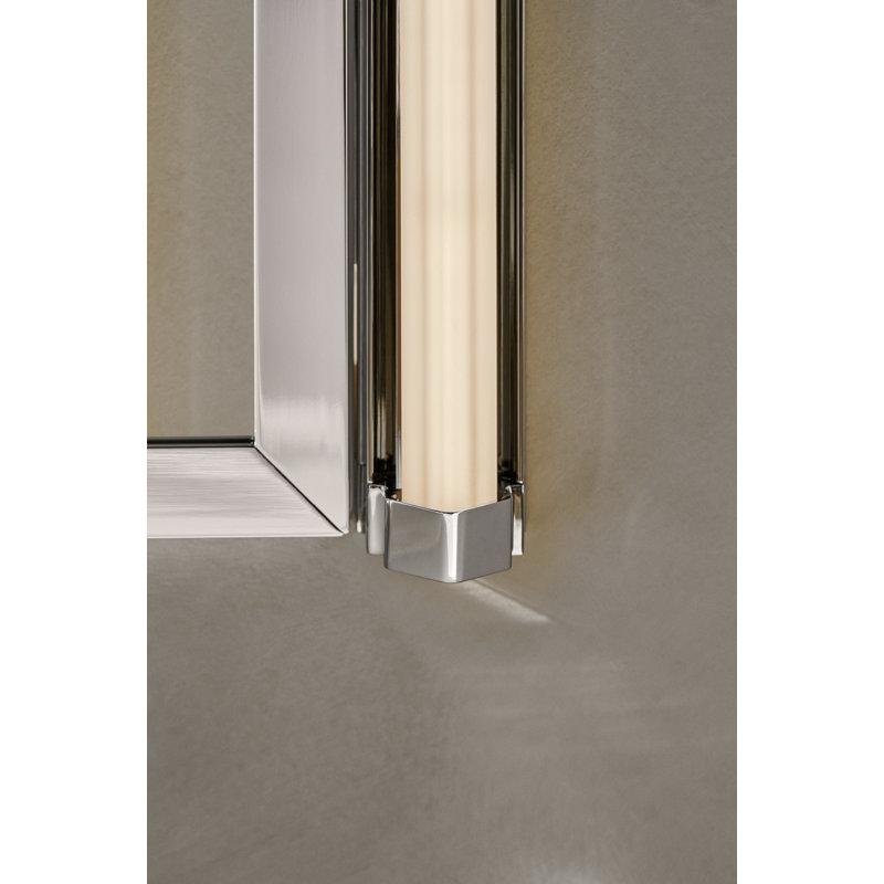 Tenor 30" LED Vanity Light, Chrome, Diamond