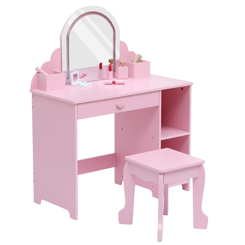 Dressing Table, Pink