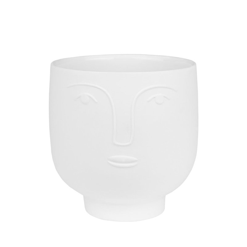 Natural Forms Porcelain Pot Planter