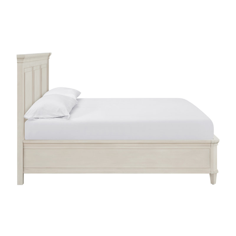Birchaven Panel Panel Bed King, Ivory, King