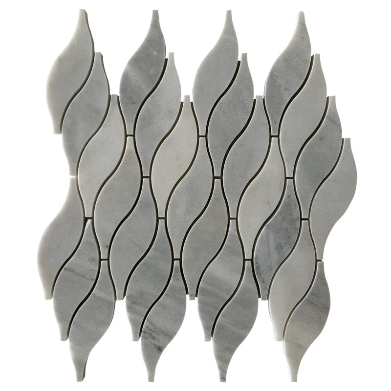 10" x 10" Marble Mosaic Wall and Floor Tile