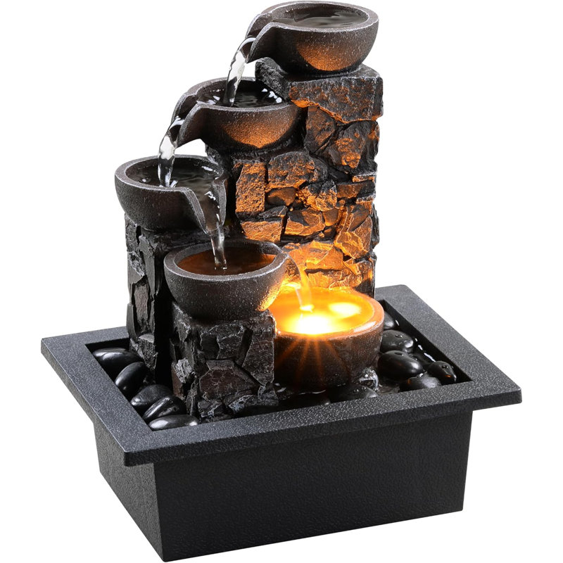 Indoor Metal Cascade Fountain