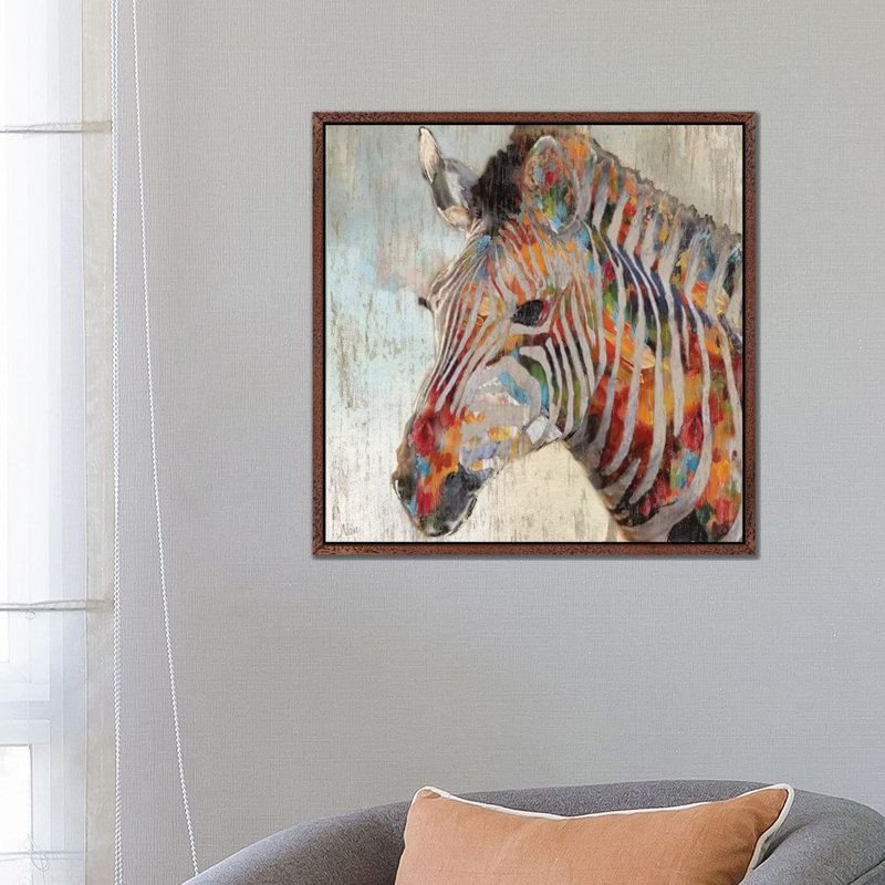 Nan - Wrapped Canvas Print, 66.04 cm H x 66.04 cm W, Classic Wood Floater Framed