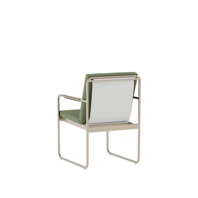 Mirage Outdoor Dining Armchair, Beige/Brown