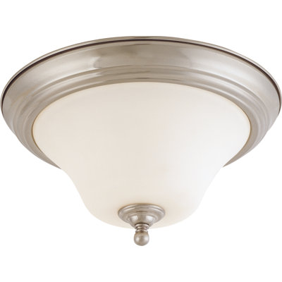 Zarate Glass Flush Mount