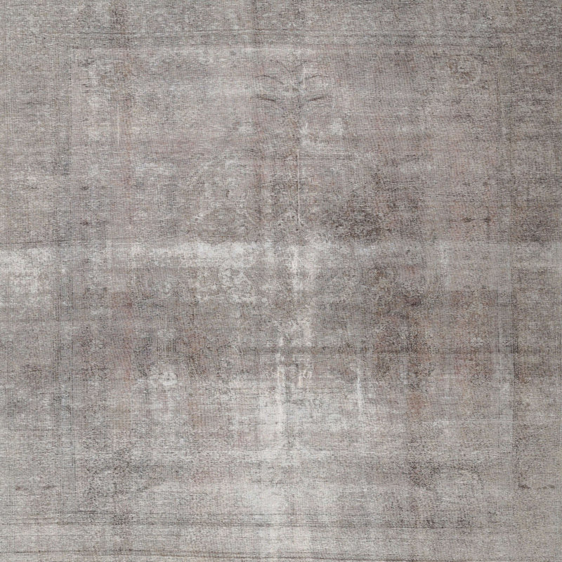 Tapis beige traditionnel Demarea, Rond 5 pi